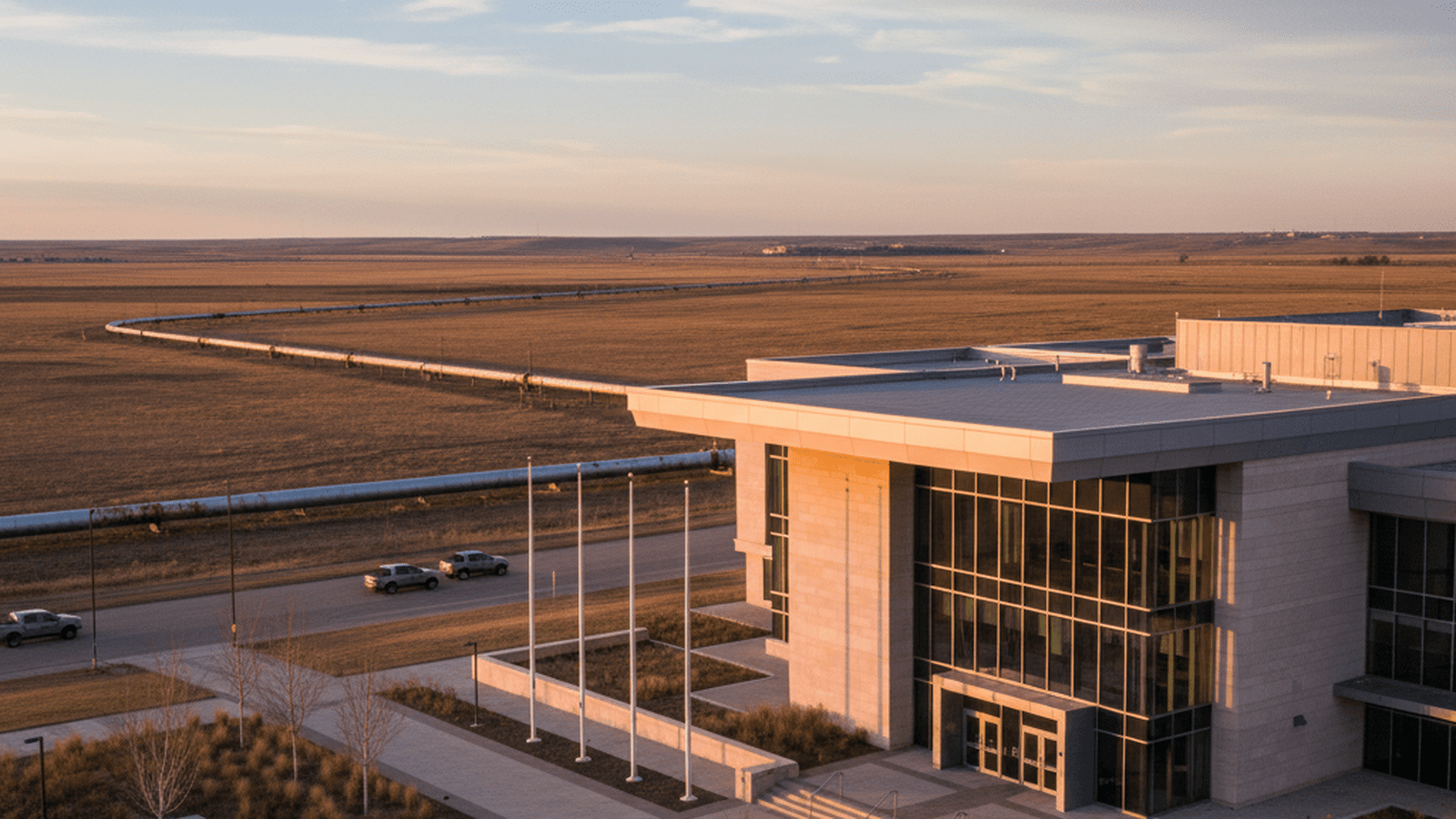 A photo of the Morton County Courthouse in North Dakota where the legal proceedings took place.