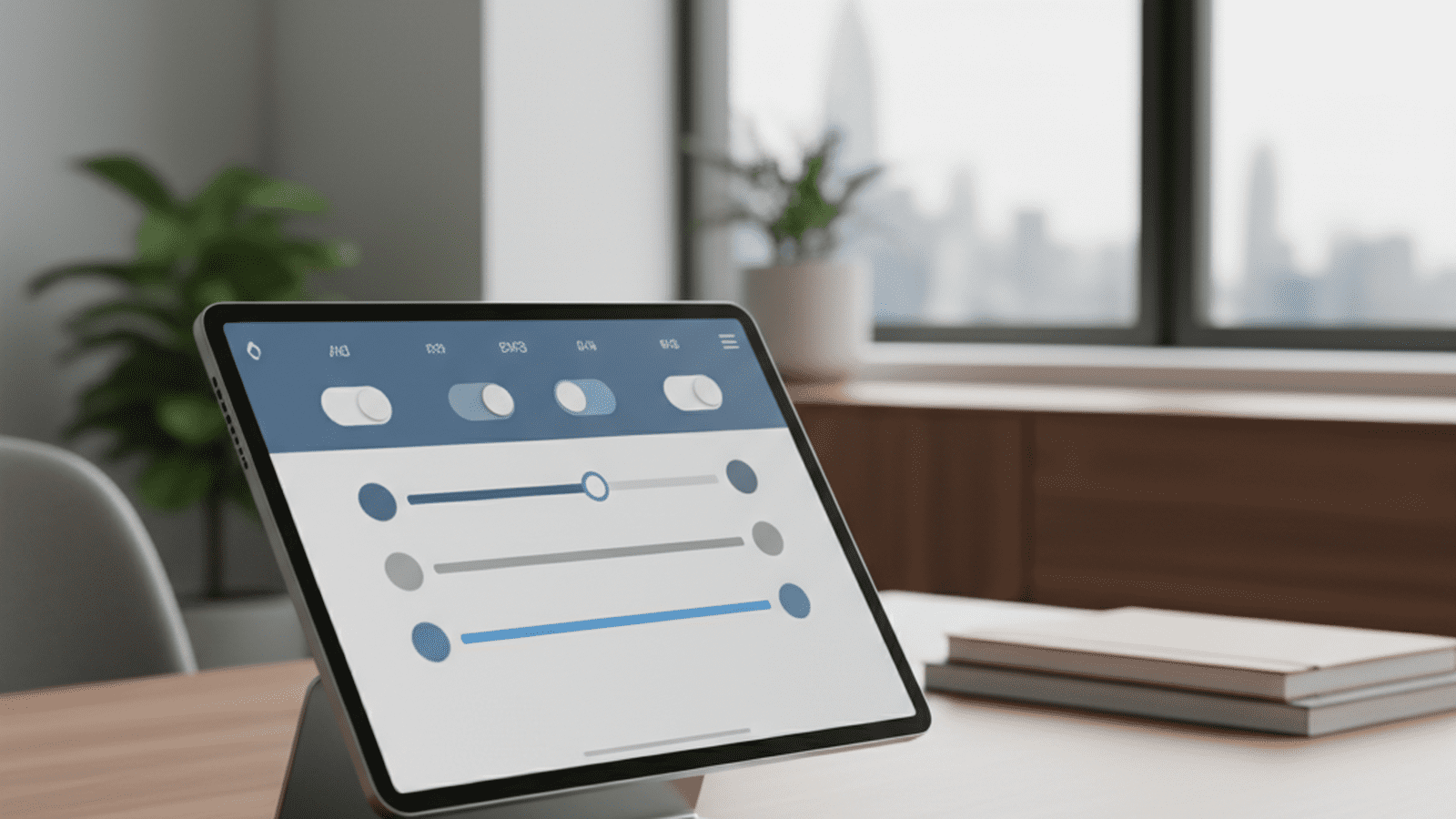 A digital interface displays various sliders and toggles used to filter and organize online content.